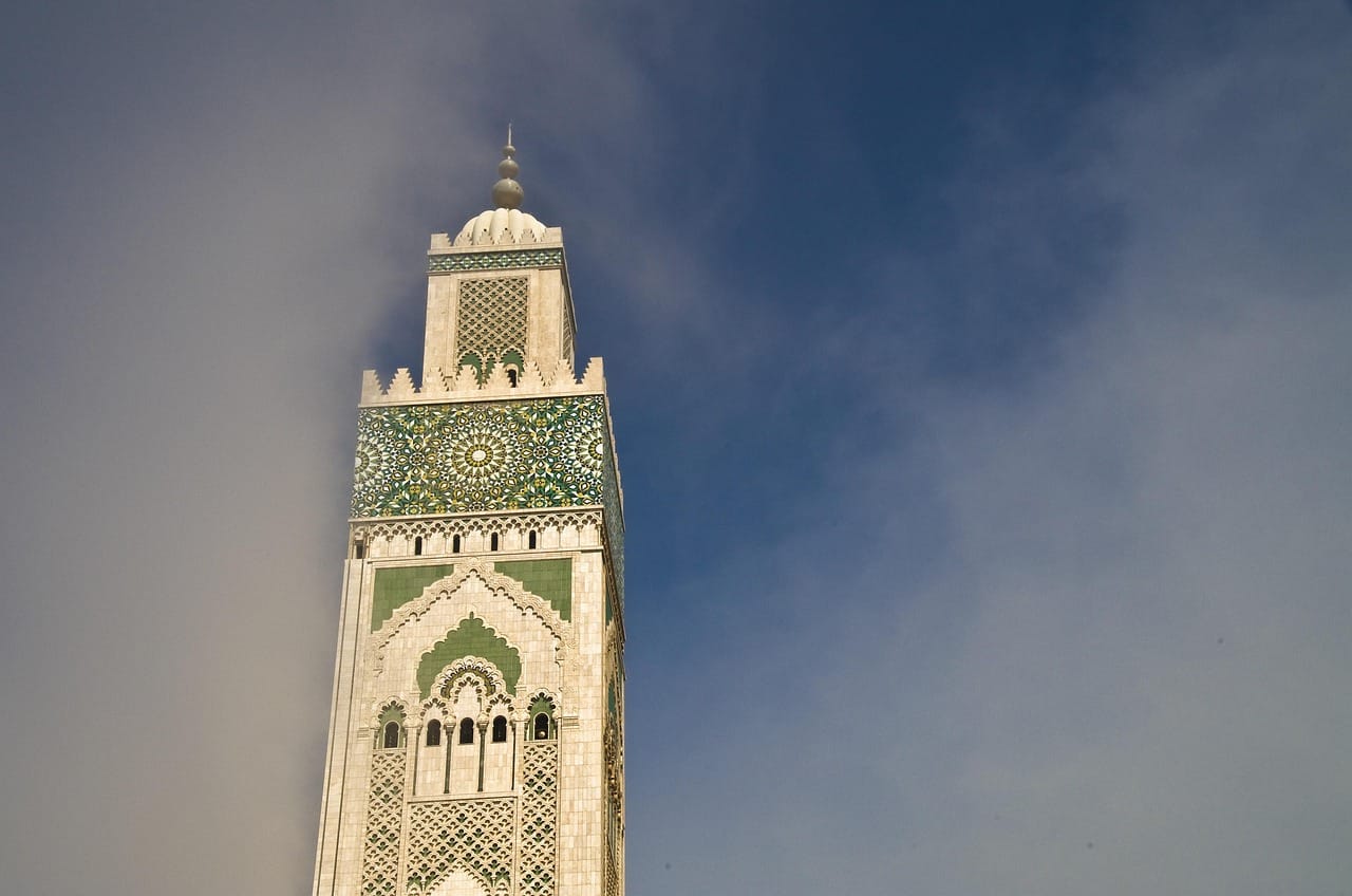 casablanca, mosque, minaret, fog, morocco, muslim, casablanca, casablanca, mosque, mosque, mosque, mosque, mosque, morocco